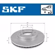 Jeu de 2 disques de frein avant SKF VKBD 80867 V2 - Visuel 2