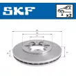 Jeu de 2 disques de frein avant SKF VKBD 80910 V2 - Visuel 2