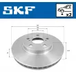 Jeu de 2 disques de frein avant SKF VKBD 80999 V2 - Visuel 2