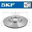 Jeu de 2 disques de frein avant SKF VKBD 81084 V1 - Visuel 2
