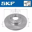 Jeu de 2 disques de frein avant SKF VKBD 81158 V2 - Visuel 2