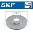 Jeu de 2 disques de frein avant SKF VKBD 81296 V1 - Visuel 2