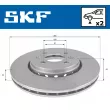 Jeu de 2 disques de frein avant SKF VKBD 81321 V2 - Visuel 2