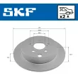 Jeu de 2 disques de frein arrière SKF VKBD 90508 S2 - Visuel 2