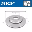 Jeu de 2 disques de frein avant SKF VKBD 90528 V1 - Visuel 2