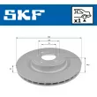 Jeu de 2 disques de frein arrière SKF VKBD 90554 V1 - Visuel 2