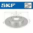 Jeu de 2 disques de frein arrière SKF VKBD 90635 S2 - Visuel 2