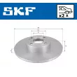 Jeu de 2 disques de frein arrière SKF VKBD 91188 S2 - Visuel 2