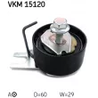 Poulie de tension, courroie crantée SKF VKM 15120 - Visuel 1
