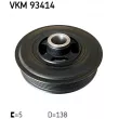 Poulie, vilebrequin SKF VKM 93414 - Visuel 1