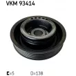 Poulie, vilebrequin SKF VKM 93414 - Visuel 2
