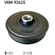 Poulie, vilebrequin SKF VKM 93415 - Visuel 2