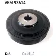 Poulie, vilebrequin SKF VKM 93614 - Visuel 1