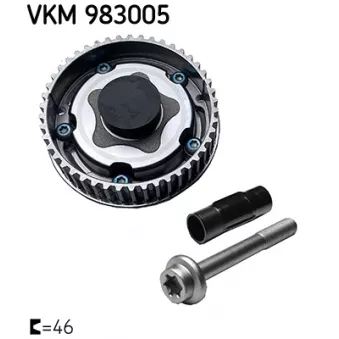 Dispositif de réglage électrique d'arbre à cames SKF VKM 983005