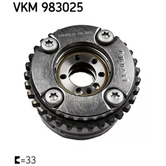Dispositif de réglage électrique d'arbre à cames SKF VKM 983025