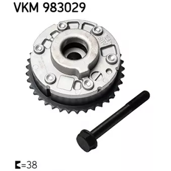 Dispositif de réglage électrique d'arbre à cames SKF VKM 983029