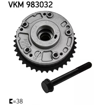 Dispositif de réglage électrique d'arbre à cames SKF VKM 983032