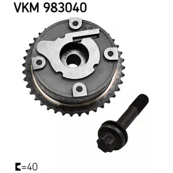 Dispositif de réglage électrique d'arbre à cames SKF VKM 983040