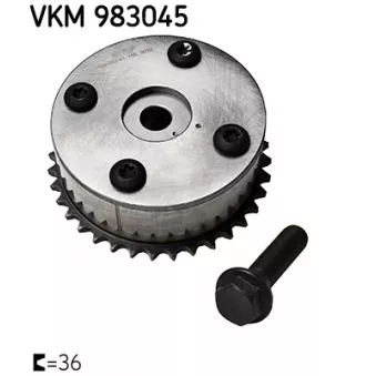 Dispositif de réglage électrique d'arbre à cames SKF VKM 983045