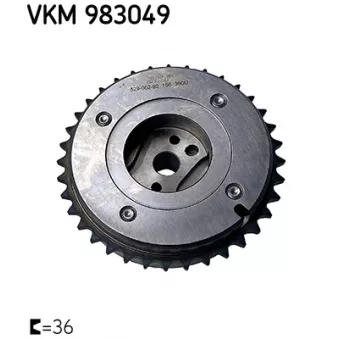 Dispositif de réglage électrique d'arbre à cames SKF VKM 983049
