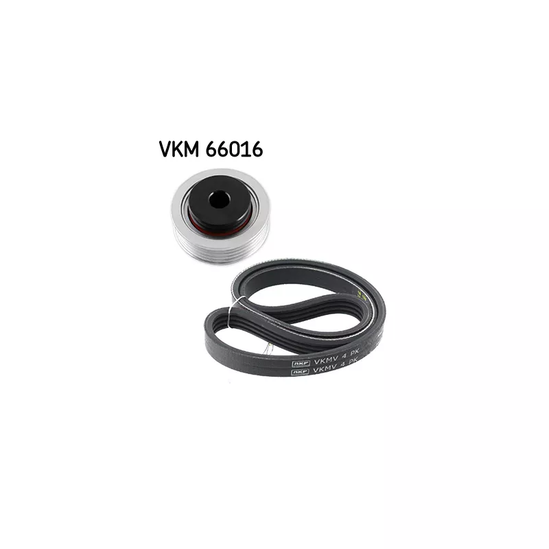 Jeu de courroies trapézoïdales à nervures SKF VKMA 66016