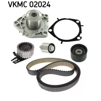 Pompe à eau + kit de courroie crantée SKF