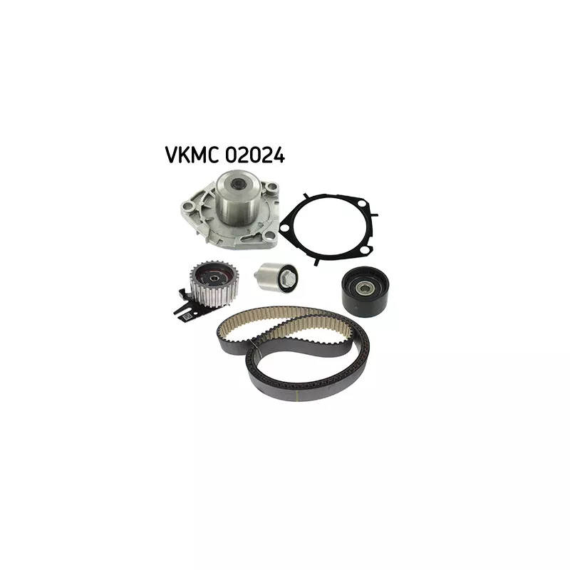 Pompe à eau + kit de courroie crantée SKF VKMC 02024