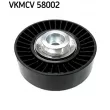 Poulie renvoi/transmission, courroie trapézoïdale à nervures SKF VKMCV 58002 - Visuel 1