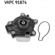 Pompe à eau, refroidissement du moteur SKF VKPC 91874 - Visuel 3