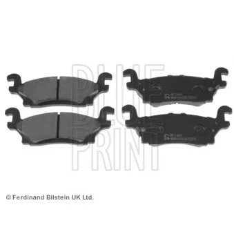 Jeu de 4 plaquettes de frein arrière BLUE PRINT ADA104222