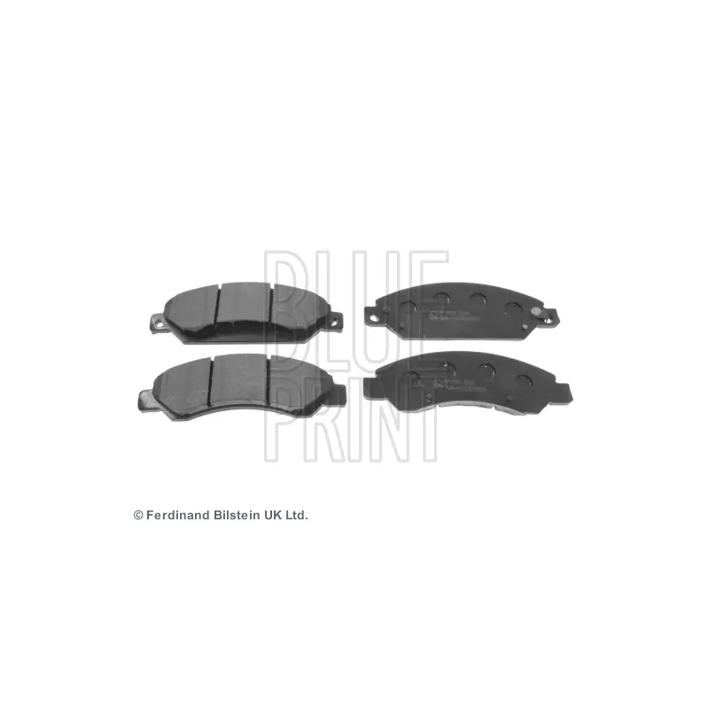 Jeu de 4 plaquettes de frein avant BLUE PRINT ADA104242