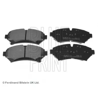 Jeu de 4 plaquettes de frein avant BLUE PRINT ADA104243
