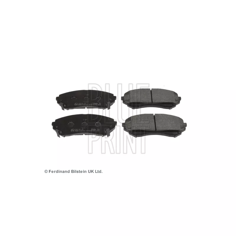 Jeu de 4 plaquettes de frein avant BLUE PRINT ADA104262