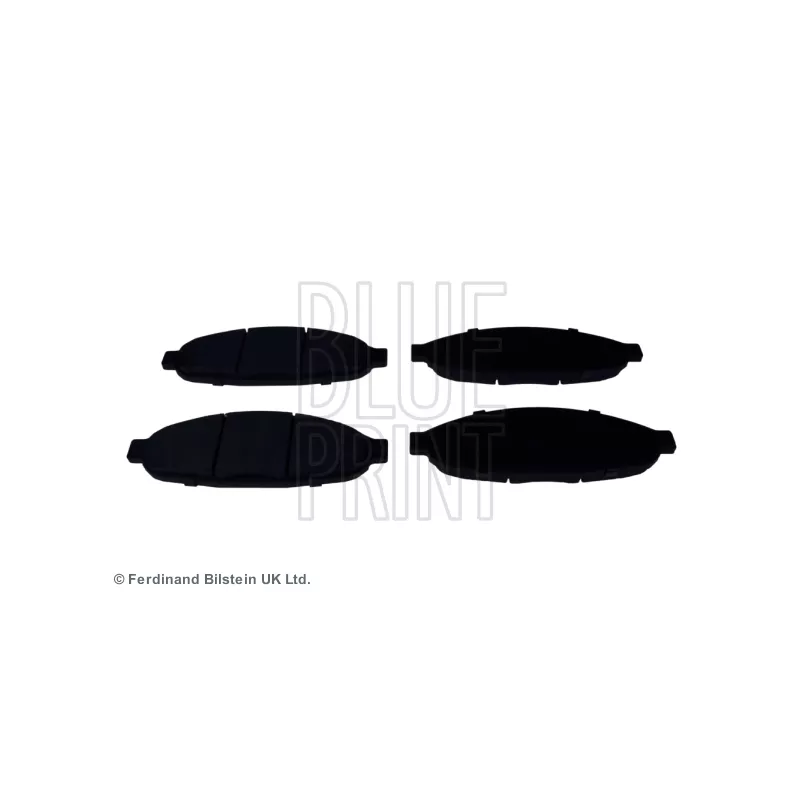 Jeu de 4 plaquettes de frein avant BLUE PRINT ADA104274