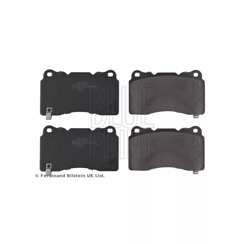 Jeu de 4 plaquettes de frein avant BLUE PRINT ADA104282