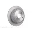 Jeu de 2 disques de frein arrière BLUE PRINT ADA104319 - Visuel 2
