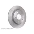 Jeu de 2 disques de frein arrière BLUE PRINT ADA104354 - Visuel 2