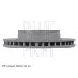 Jeu de 2 disques de frein avant BLUE PRINT ADA104355 - Visuel 3