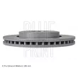 Jeu de 2 disques de frein avant BLUE PRINT ADA104362 - Visuel 3