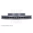 Jeu de 2 disques de frein avant BLUE PRINT ADA104373 - Visuel 3