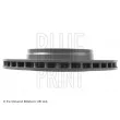 Jeu de 2 disques de frein arrière BLUE PRINT ADA104379 - Visuel 3