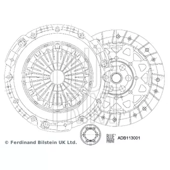 Kit d'embrayage BLUE PRINT ADB113001