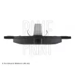 Jeu de 4 plaquettes de frein avant BLUE PRINT ADB114242 - Visuel 3