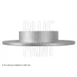 Jeu de 2 disques de frein arrière BLUE PRINT ADB114321 - Visuel 3