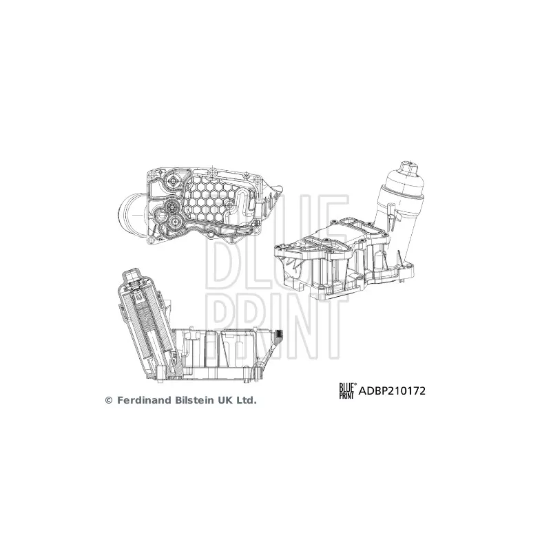 Boîtier, filtre à huile BLUE PRINT ADBP210172