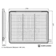 Filtre à air BLUE PRINT ADBP220064 - Visuel 3