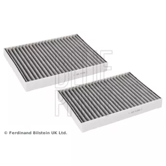 Kit de filtres, air d'habitacle BLUE PRINT ADBP250007