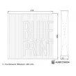Filtre, air de l'habitacle BLUE PRINT ADBP250034 - Visuel 2