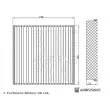 Filtre, air de l'habitacle BLUE PRINT ADBP250035 - Visuel 2