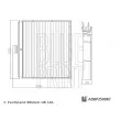 Filtre, air de l'habitacle BLUE PRINT ADBP250087 - Visuel 3